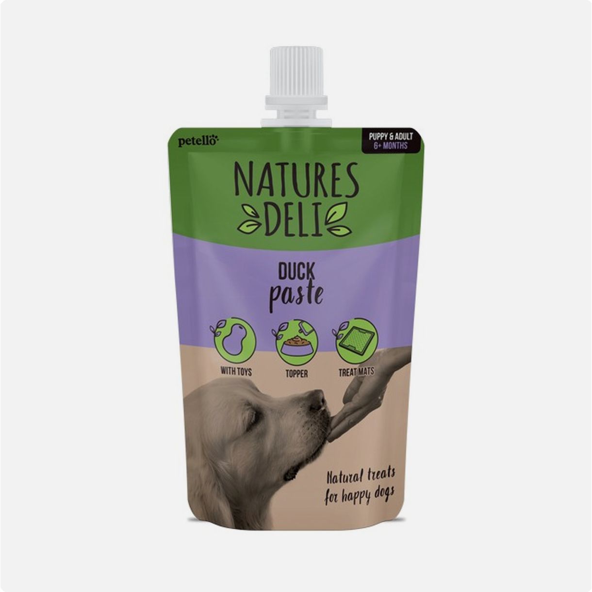 Natures Deli Duck Paste Pouch 100g