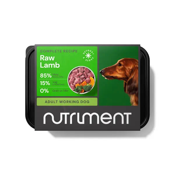 Nutriment Raw Dog Food Lamb 500g Nutriment