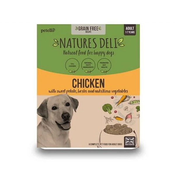 Natures Deli Adult GF Chicken Dog Food 395g