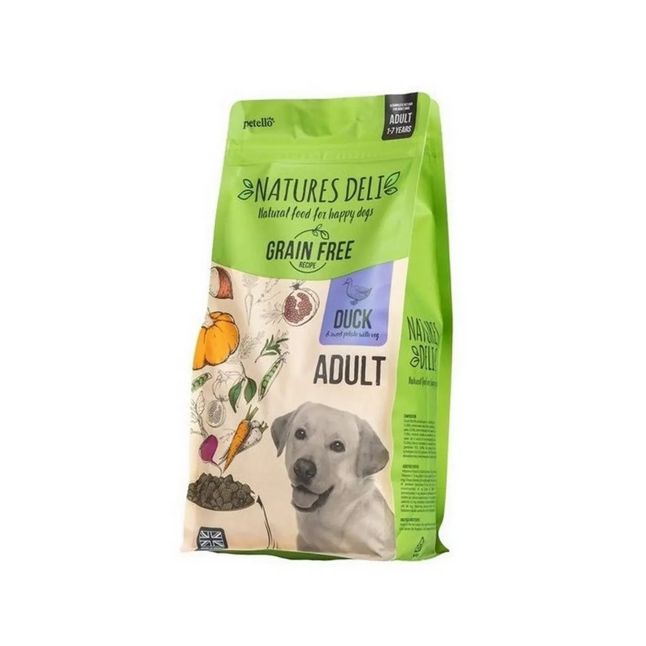 Natures Deli Adult GF Duck and Sweet Potato 2kg Pedigree