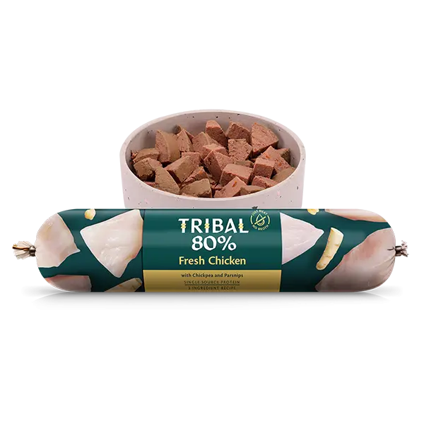Tribal 80% Chicken Sausage, 750g We.Pet