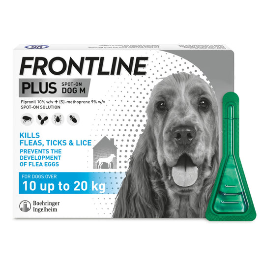 Frontline Plus Spot-On Dog M 10kg up to 20kg