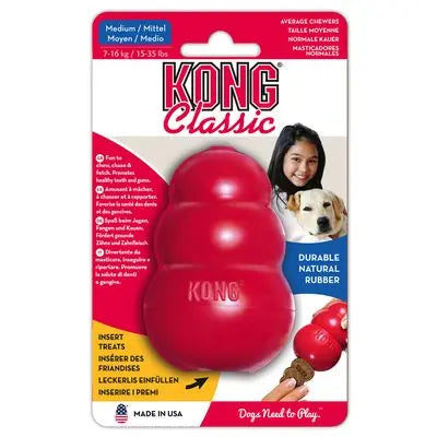 KONG Classic Red Medium Pedigree