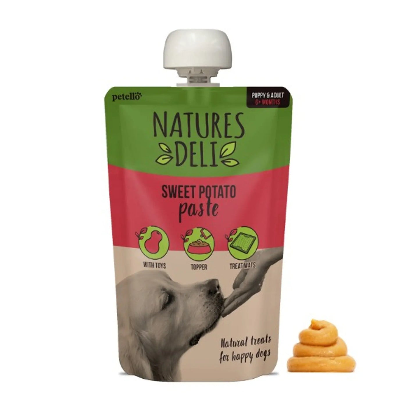 Natures deli sweet potato paste pouch 100g Natures deli