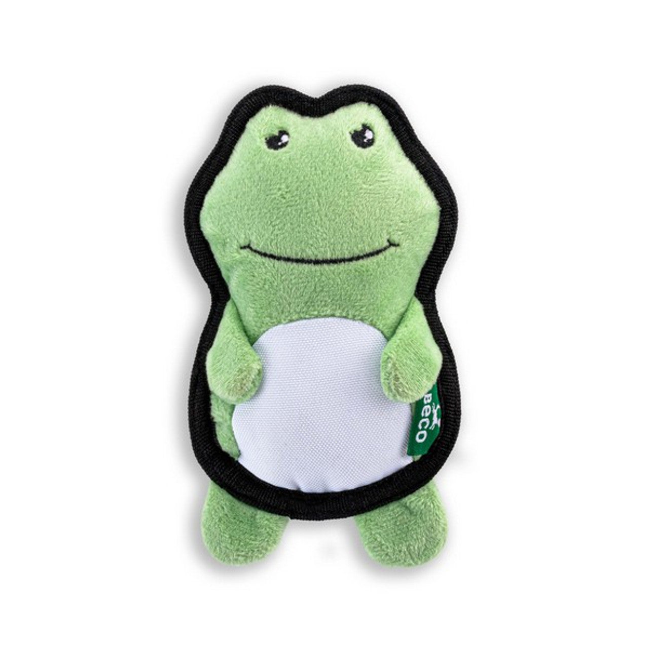 Beco Recycled Rough And Tough Frog Small Dog Toy