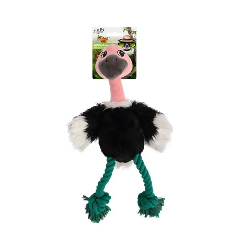 All for paws safari jungle ostrich Dog Toy All For Paws