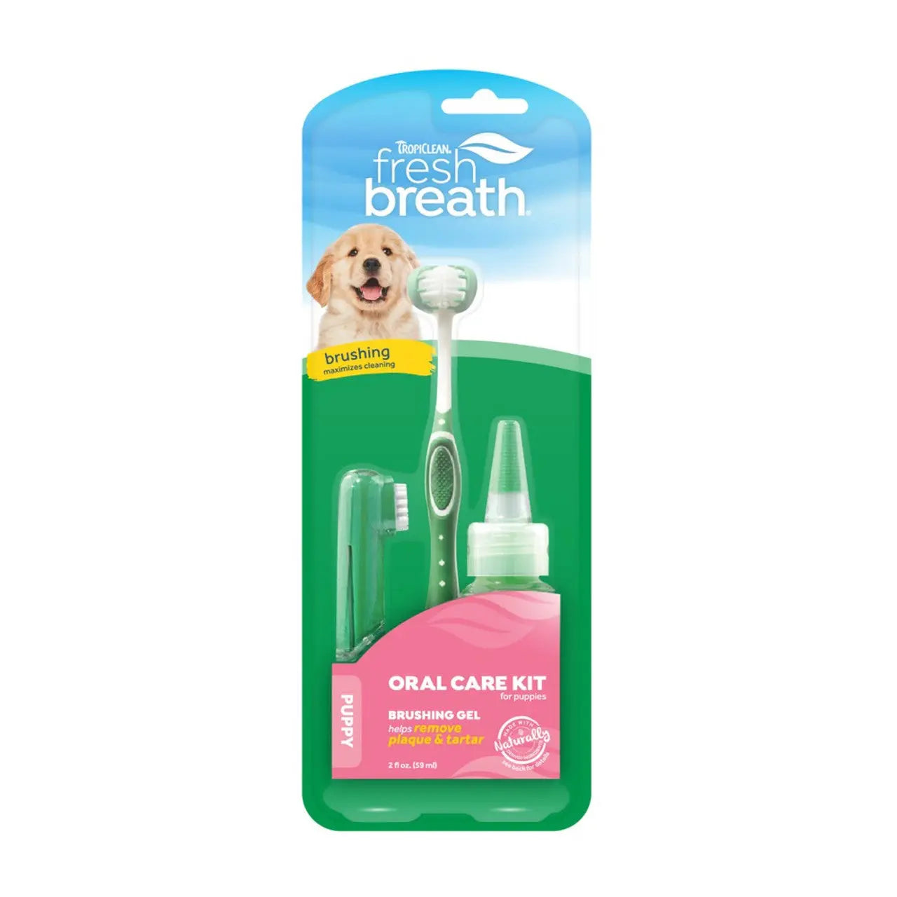 TropiClean Oral Care Kit for Dogs 59ml Pedigree