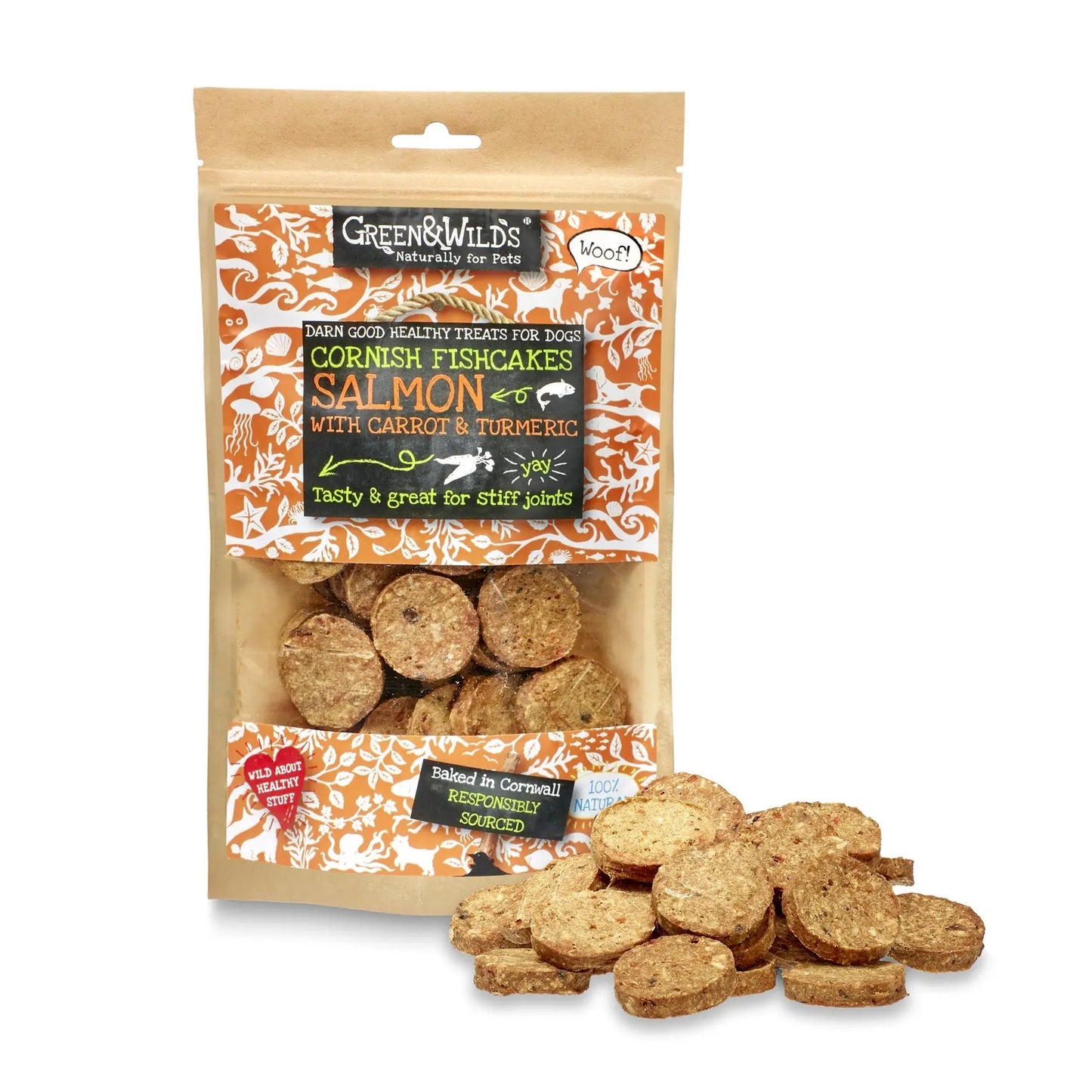 Cornish Fishcakes with Turmeric 150g Green & Wild's