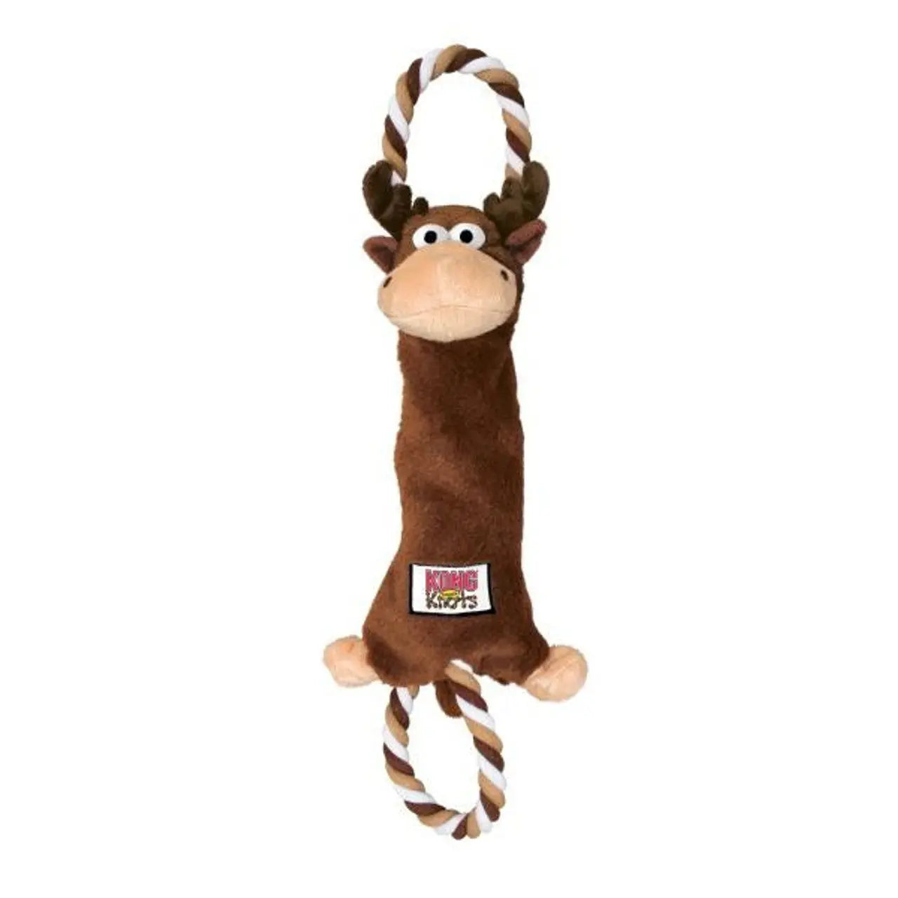 Kong Tugger Knots Moose Medium/Large Dog Toy KONG