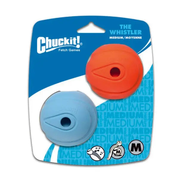 Chuckit Whistler 2 Pack - Medium Chuckit!