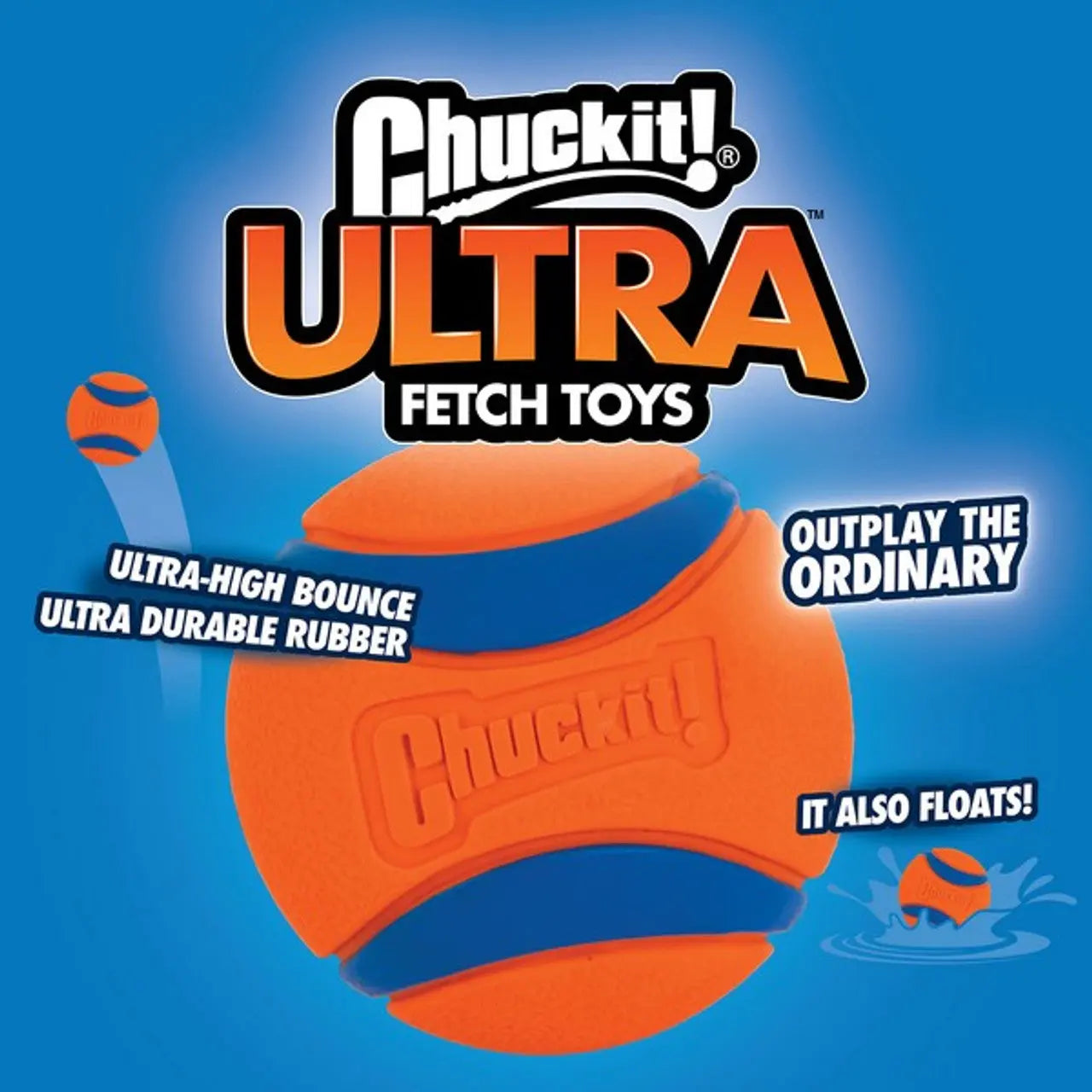 Chuckit! Ultra Tug Duo Medium 6.5cm Chuckit!