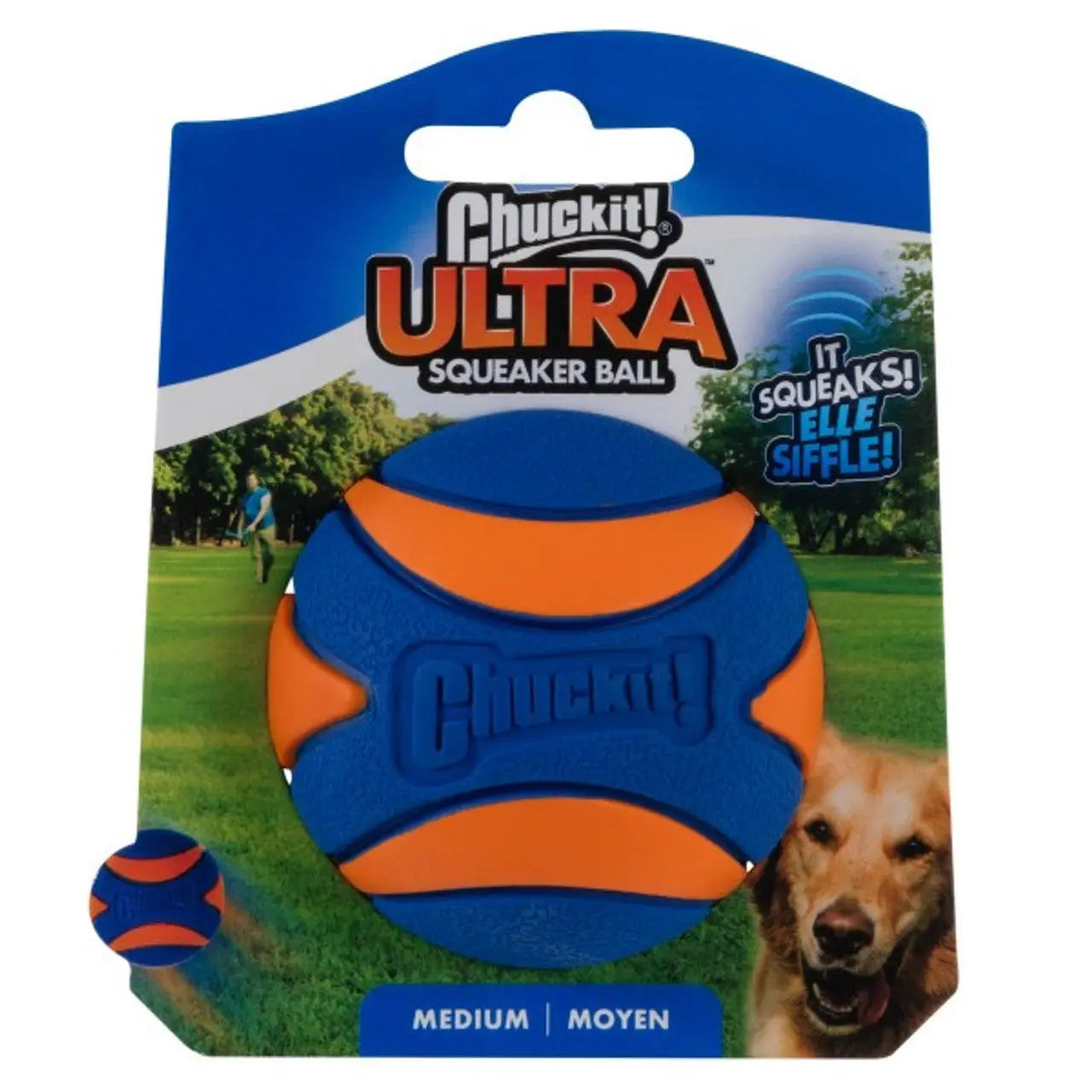 Chuckit Ultra squeaker Ball Medium Chuckit!