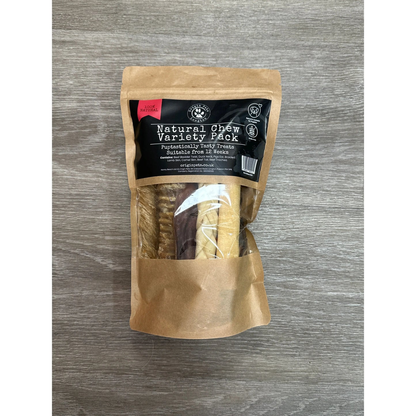 Natural Dog Chew Variety Pack Origin Pets