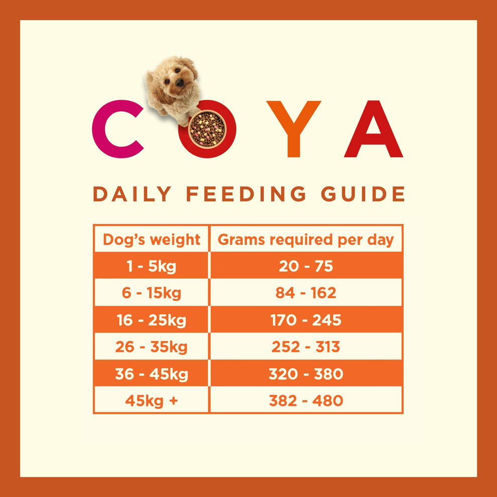 Coya Kibble Plus Premium Dog Food 1.5kg Pack