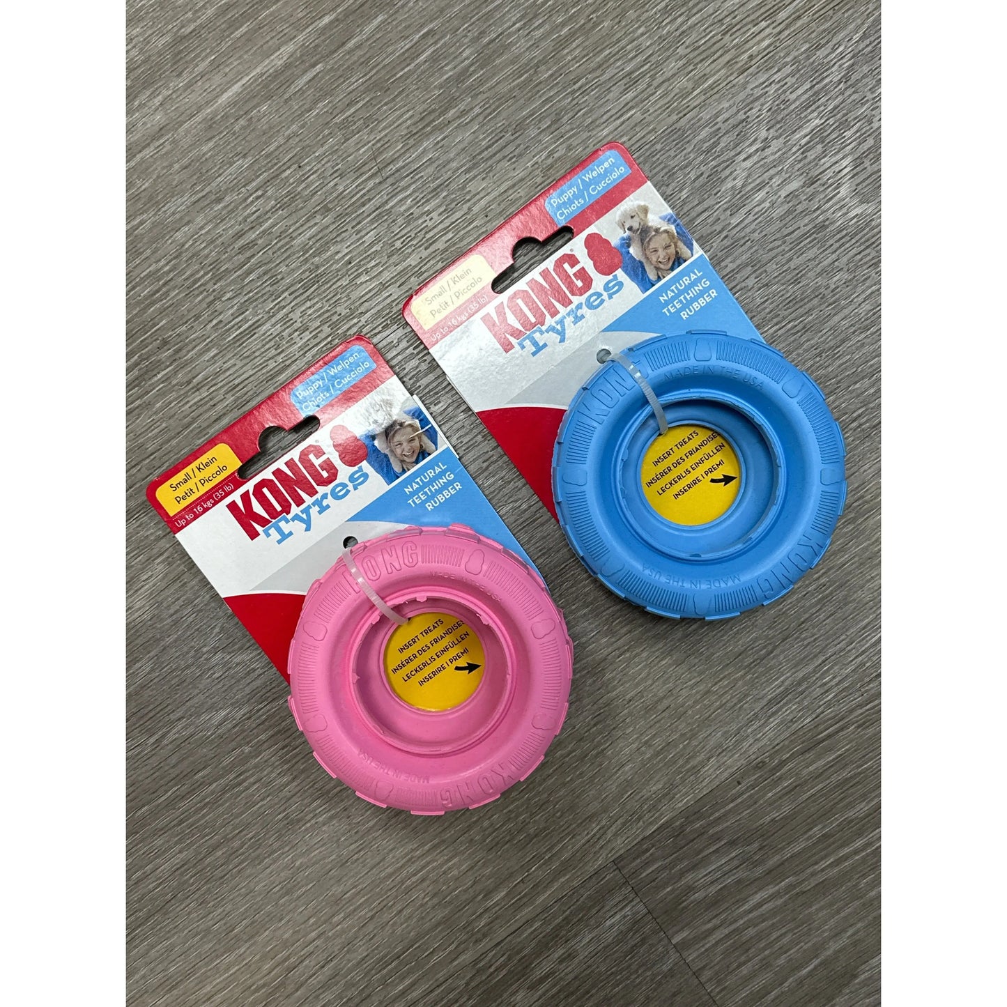 KONG Puppy Tires Small Pedigree