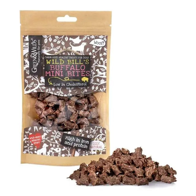 Buffalo Mini Bites 75g Green & Wild's