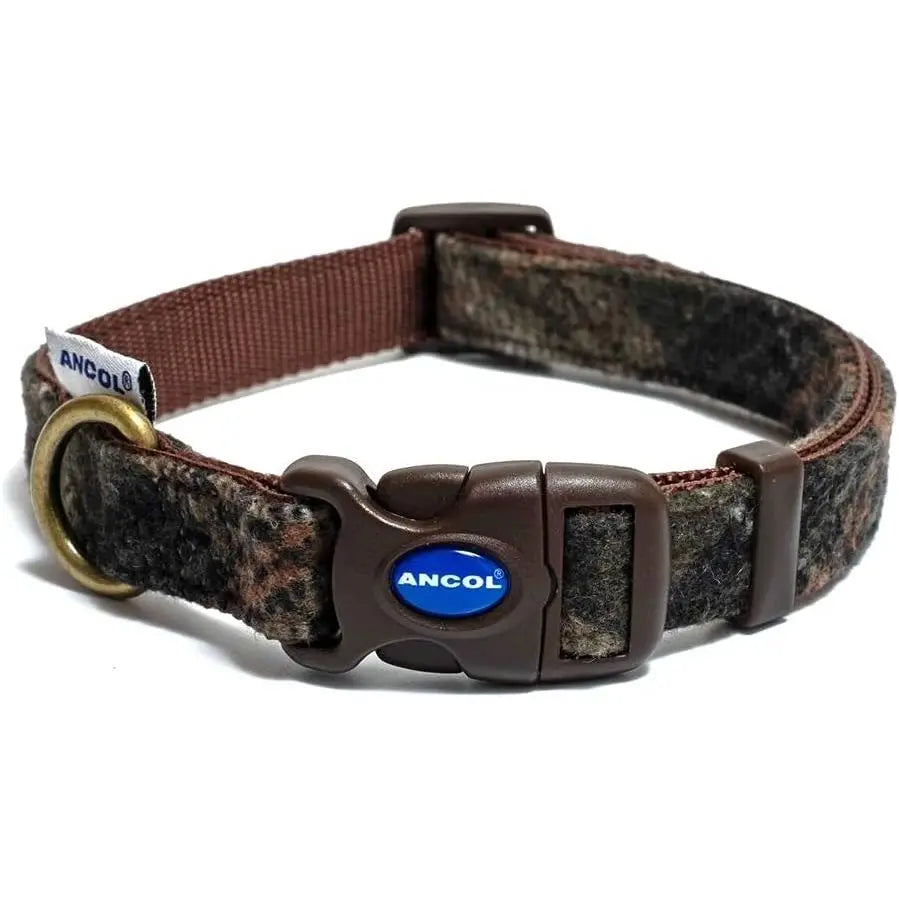 Country Check Adjustable Collar 30-50cm Ancol