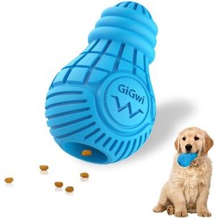 GiGwi Bulb High Quality Chew Toy Blue Small
