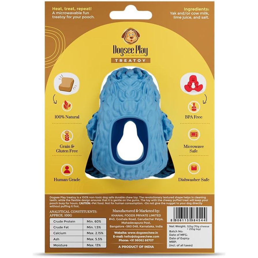 Dogsee Play Treatoy Blue