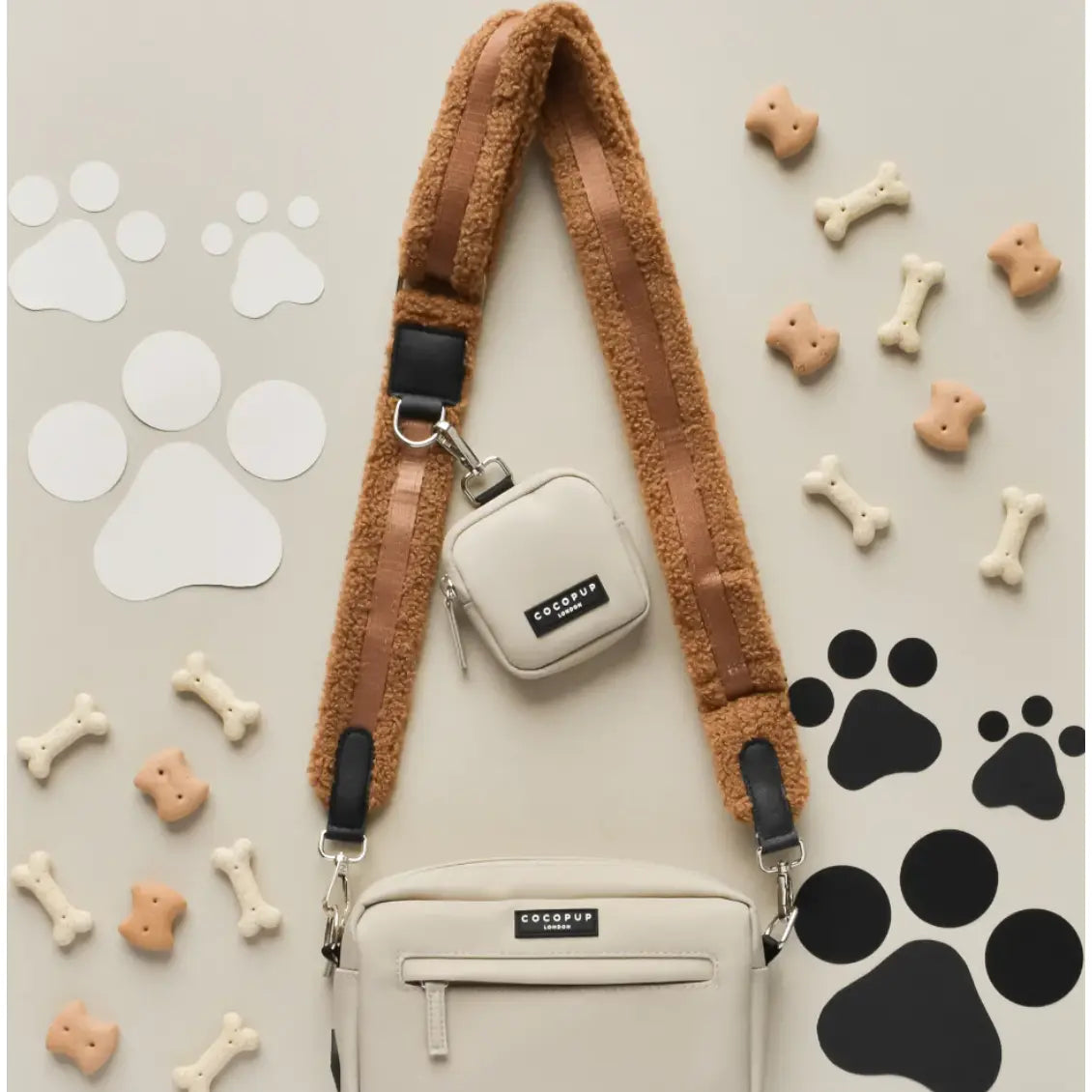 CocoPup London Teddy Bag Strap - Paddington Cocopup London