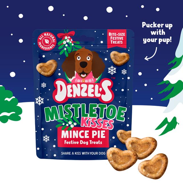 Denzel’s Mistletoe Kisses - Mince Pie Festive Dog Treats