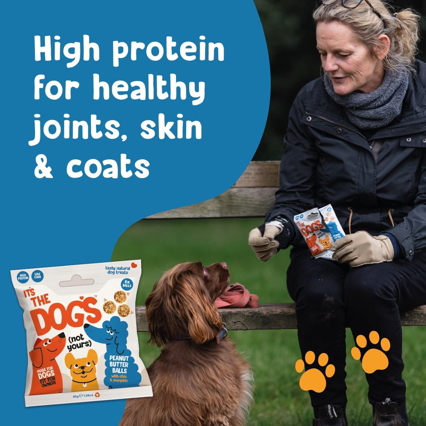 It's the Dogs Peanut Butter Dog Treats - 45g