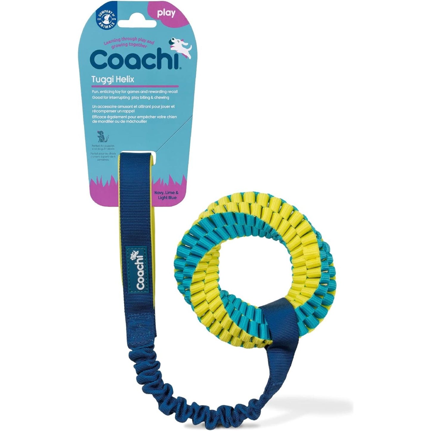 Coachi Tuggi Helix Chew Dog Toy