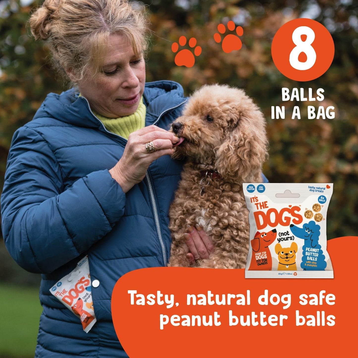 It's the Dogs Peanut Butter Dog Treats - 45g