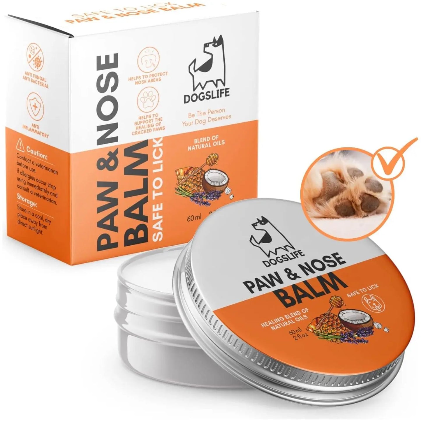 Dogslife Paw Balm Su-bridge