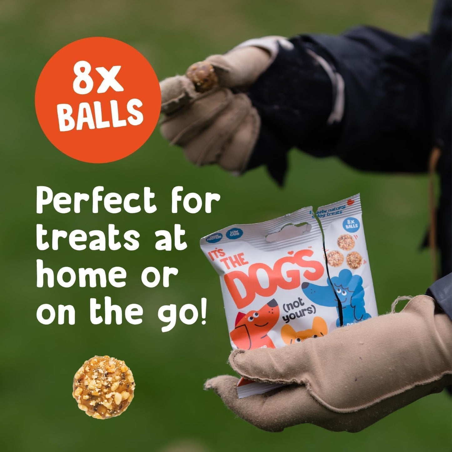 It's the Dogs Peanut Butter Dog Treats - 45g