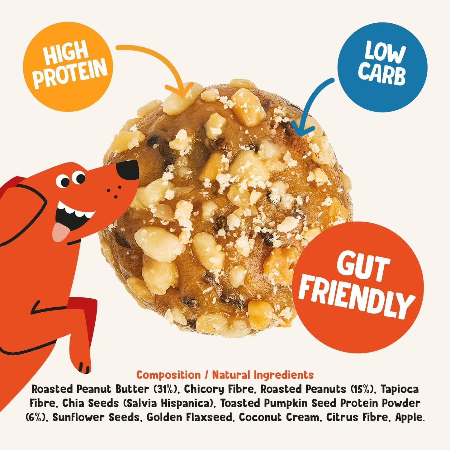 It's the Dogs Peanut Butter Dog Treats - 45g