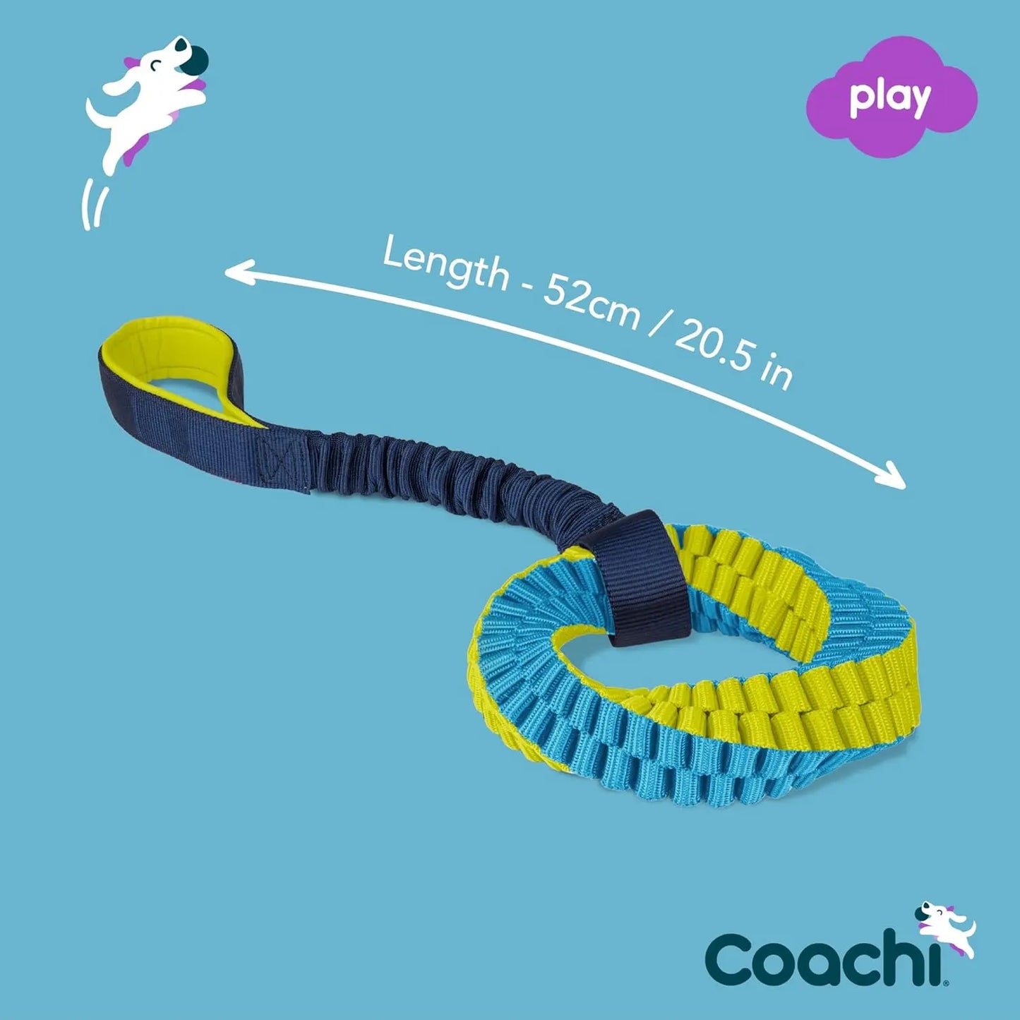 Coachi Tuggi Helix Chew Dog Toy Coachi