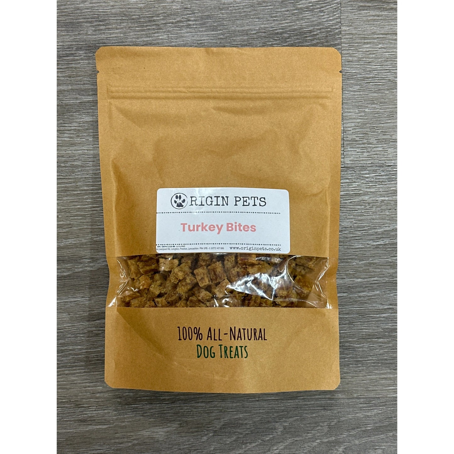 Origin Pets Turkey Bites 200g Origin Pets