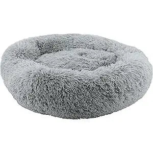 Super Plush Donut Bed 70cm Slate Grey Ancol