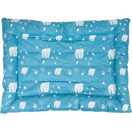 Ancol Ice Paws Cooling Dog Bed for Comfortable Pet Relaxation and Temperature Control