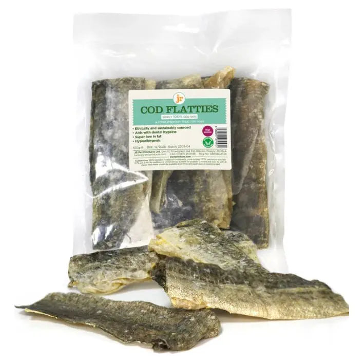 Jr Cod Flatties 100g Origin Pets Longton