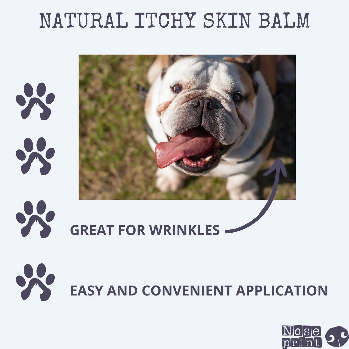 Nose Print Itchy Skin Relief Balm - 100ml Nose Print