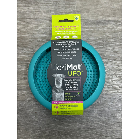 LickiMat UFO Turquoise 18cm