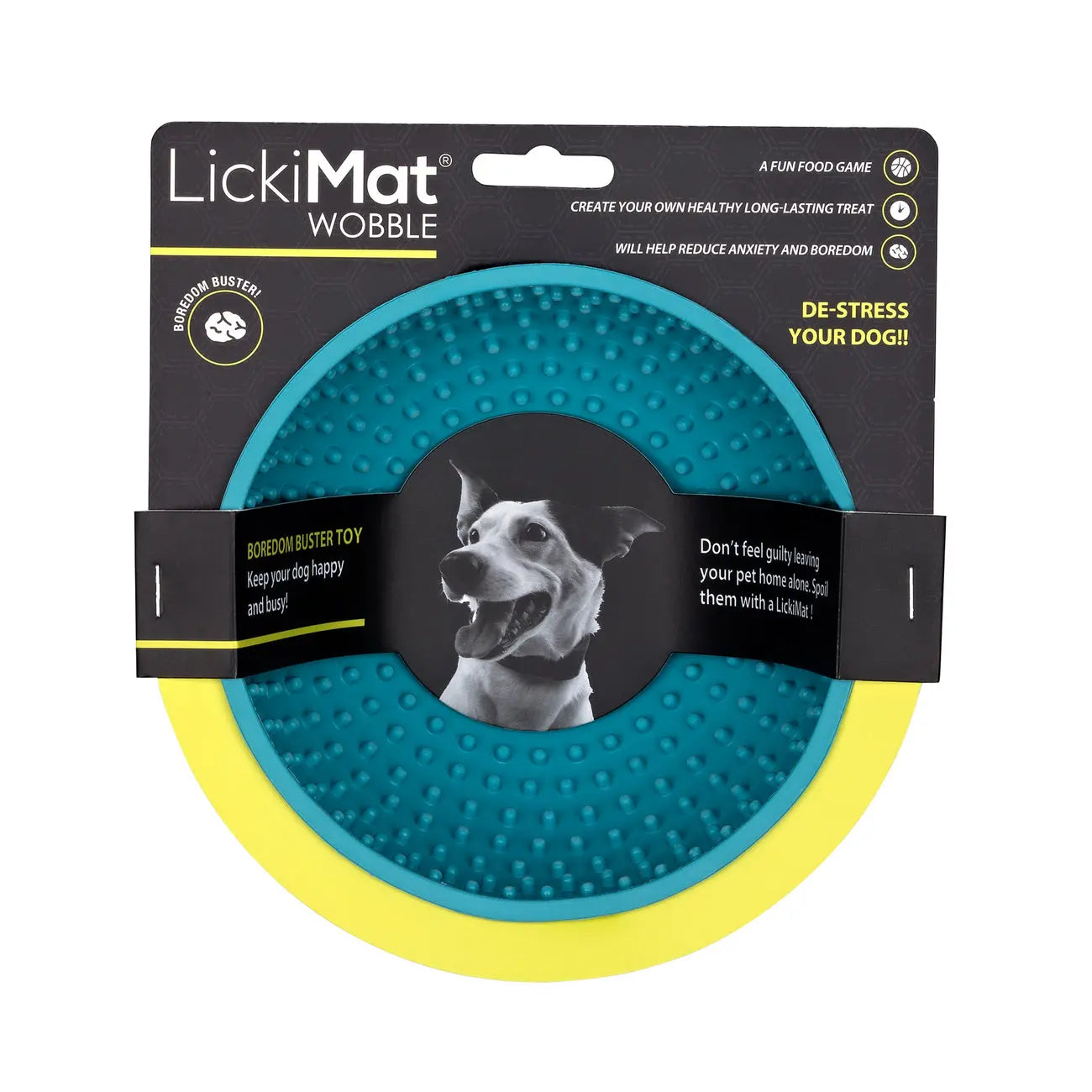 LickiMat Wobble Bowl Turquoise 15.5cm Lickimat