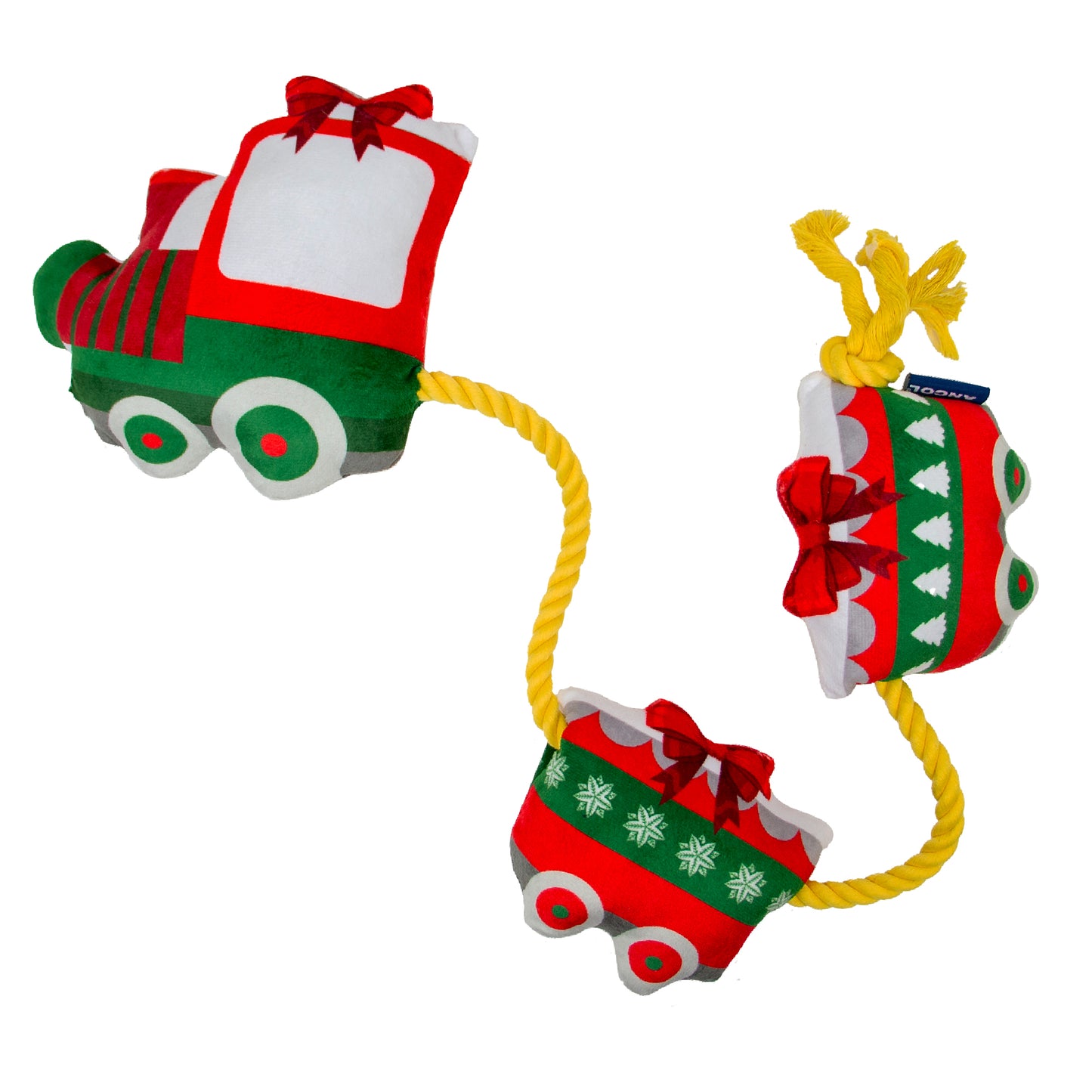 Christmas Express Plush Christmas Dog Toy