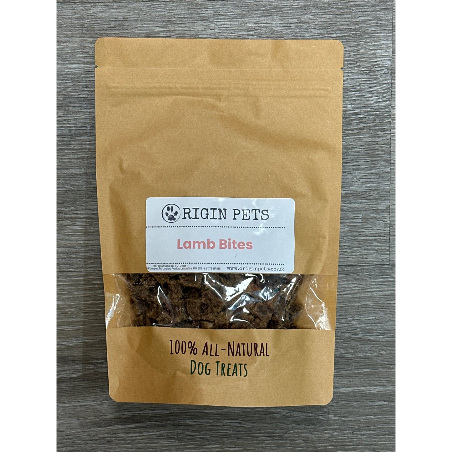 Origin Pets Lamb Bites Origin Pets