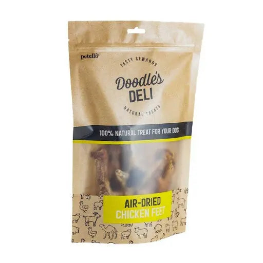 Doodles Deli Air Dried Chicken Feet 100g Pedigree