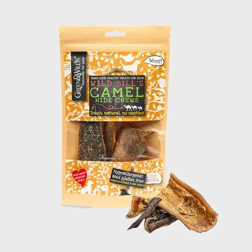G&W Camel Hide Chews Green & Wild's