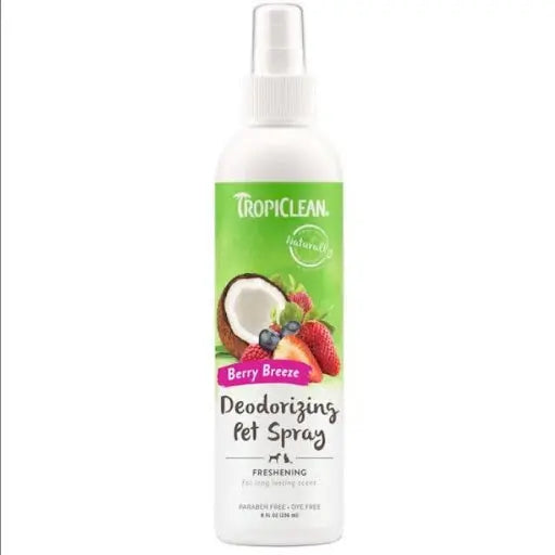 TropiClean Berry Breeze Deodorant Spray 236ml Pedigree
