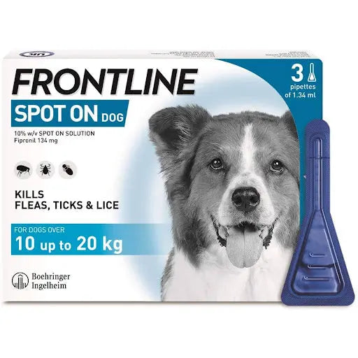 Frontline Spot On 20kg 1 Pipette Frontline
