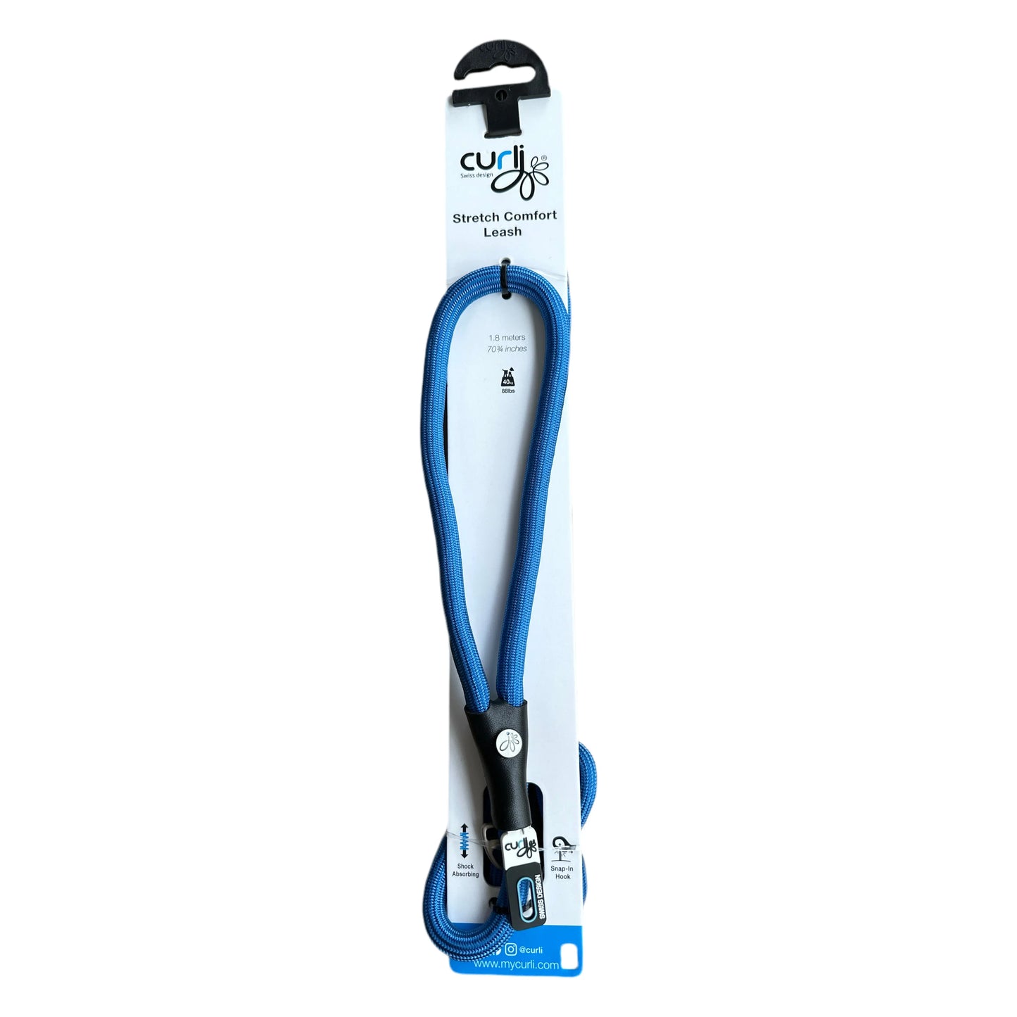 Curli Stretch Comfort Lead Blue - Large Curli
