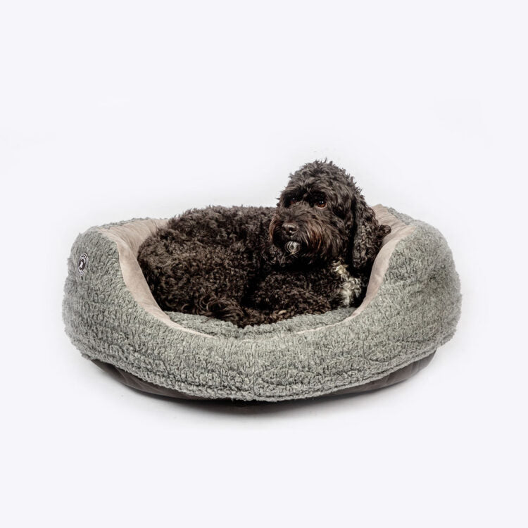 Danish Design Bobble Pewter Deluxe Slumber Bed 30in