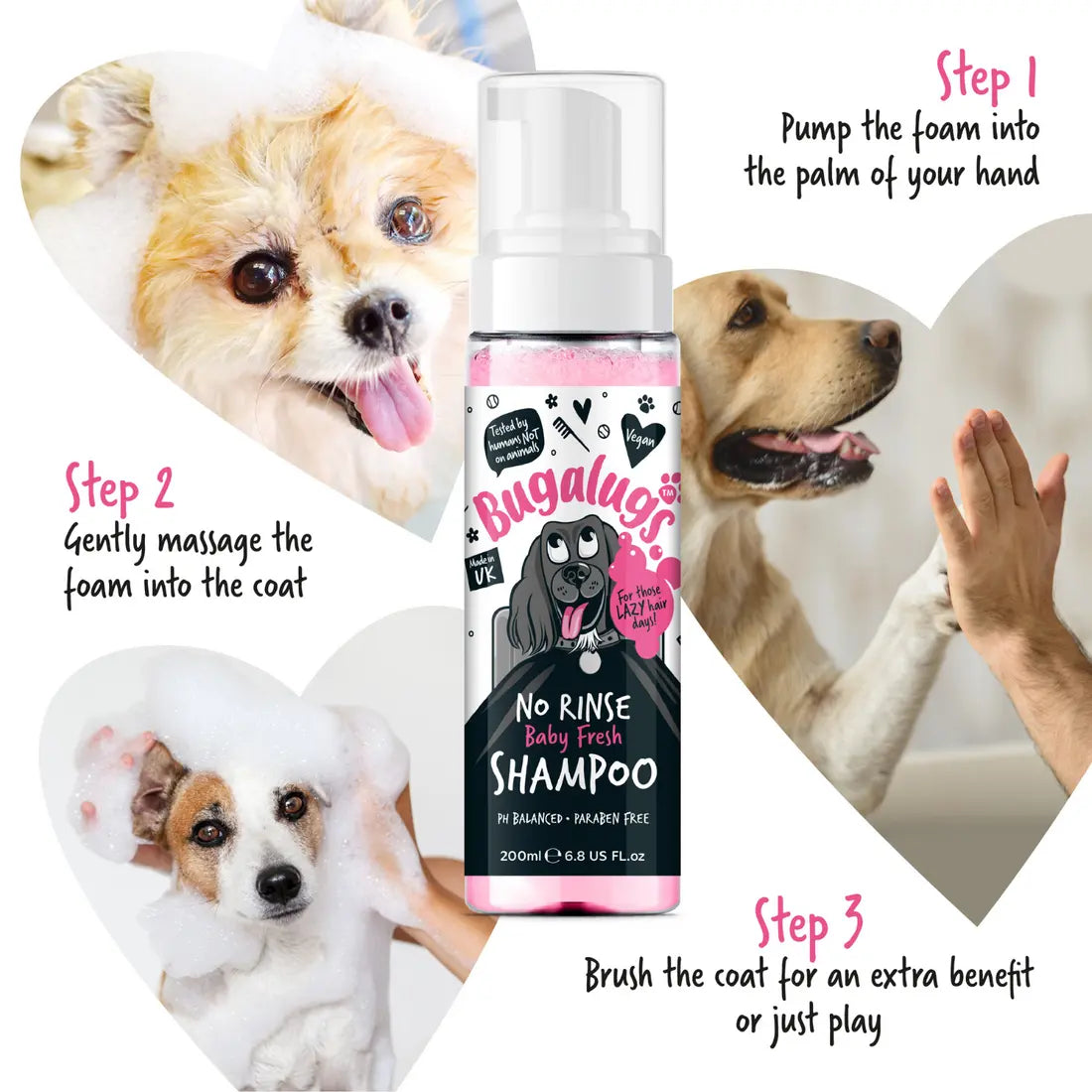 Bugalugs No Rinse Baby Fresh Shampoo BestPets