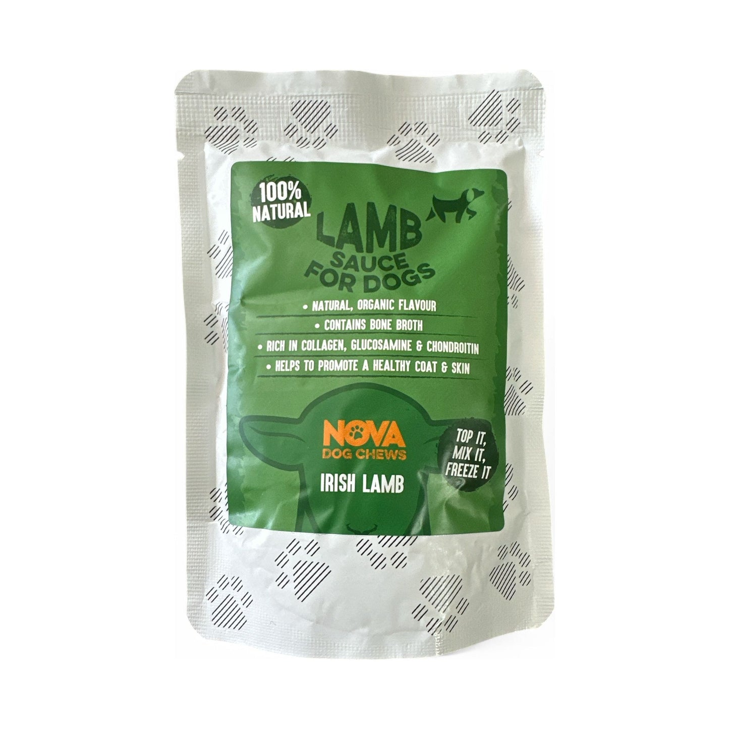 NOVA lamb sauce for dogs Irish lamb