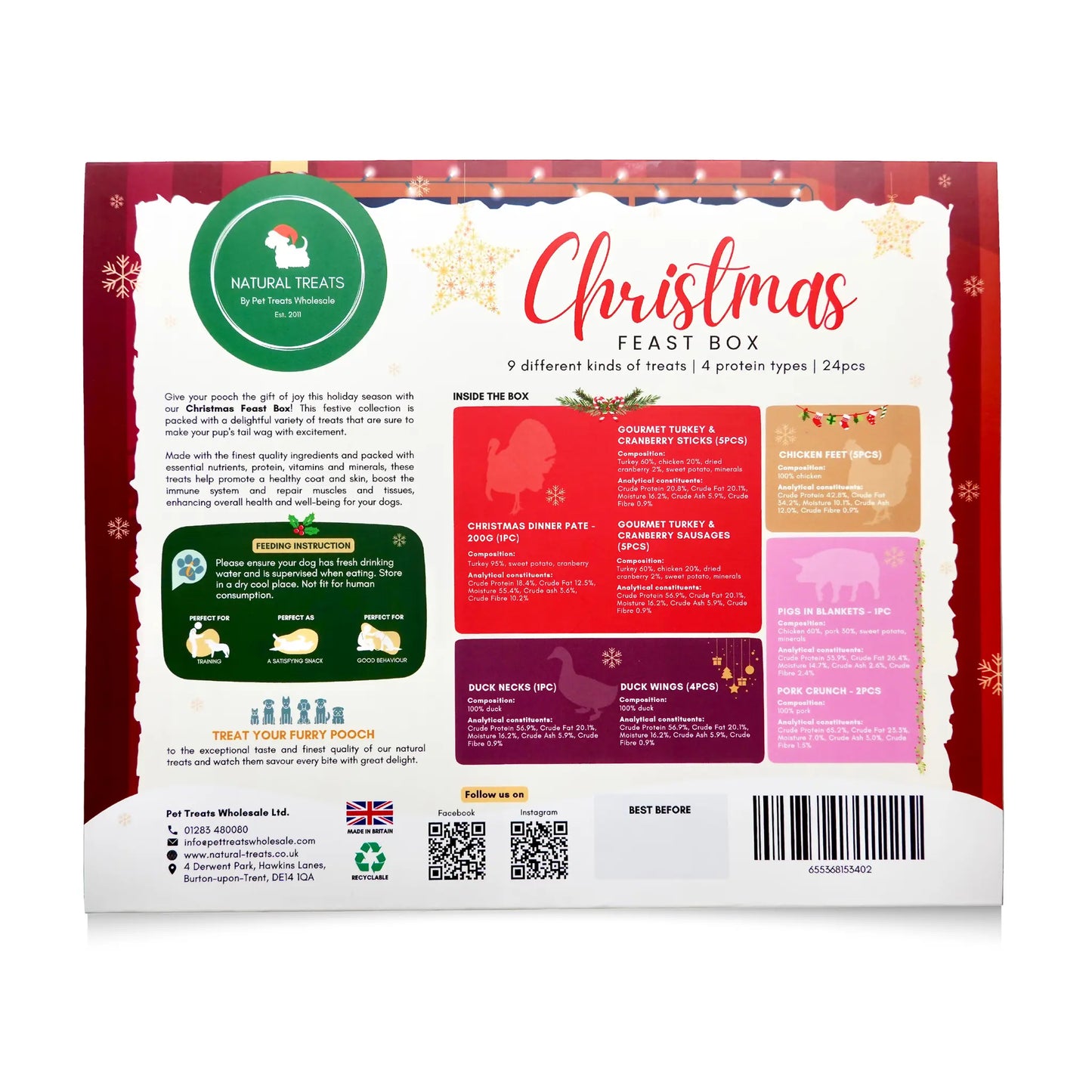 Christmas Feast Box Natural Treats